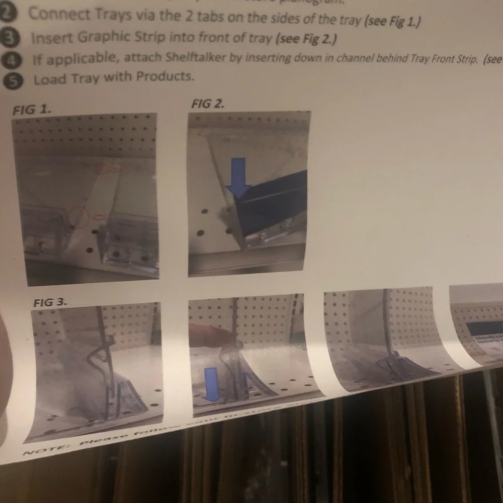 Roc display shelves NWT
